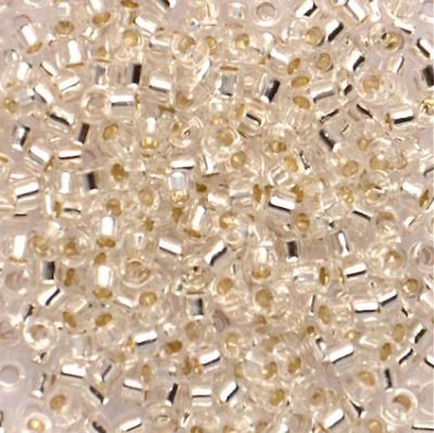 DB0041 Silver Lined Crystal Delica