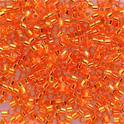 DB0045 Silver Lined Orange Delica