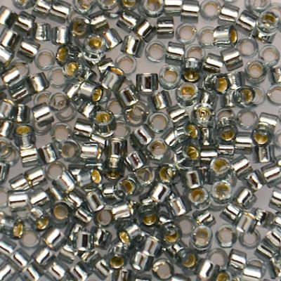 DB0048 Silver Lined Grey Delica