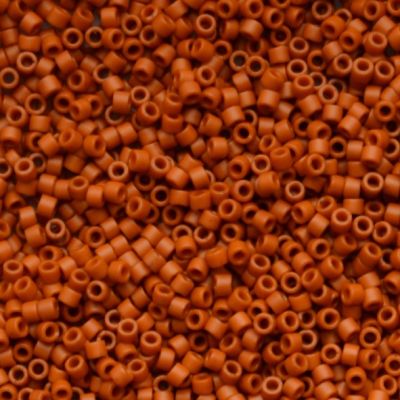 DB2287 Frost Op Glzd Burnt Orange Delica