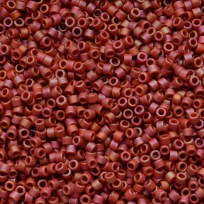 DB2306 Frost Op Glzd Rainbow Cardinal Delica