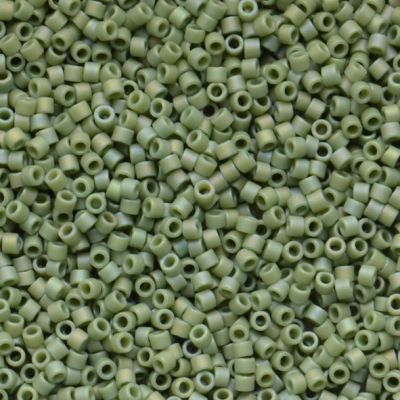 DB2310 Frost Op Glzd Rainbow Kiwi Delica