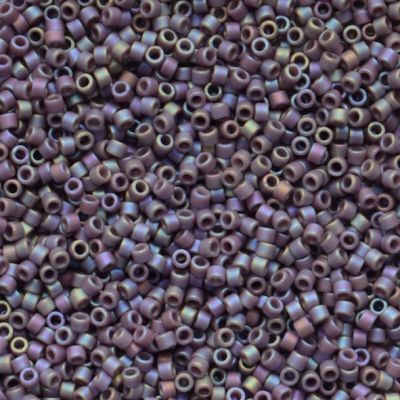 DB2322 Frost Op Glzd Rainbow Grape Delica