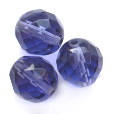 FG1217 12mm Dark Tanzanite Facet