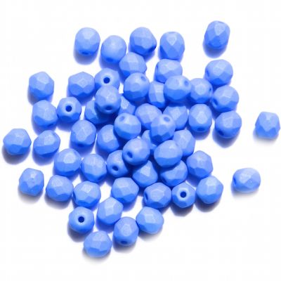 FG511 4mm Semi Matt Periwinkle Facet