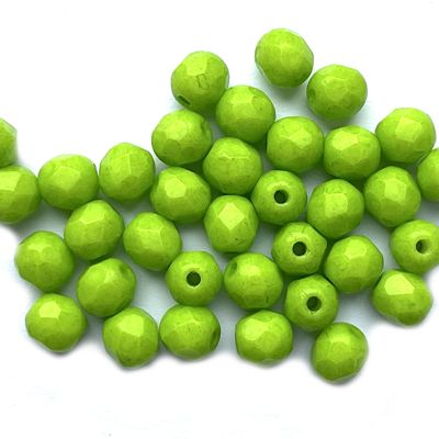 FG545 4mm Terra Lime Facet