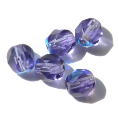 FG635 6mm Dark Tanzanite AB Facet