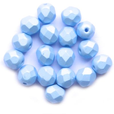 FG723 6mm Fondant Powder Blue Facet