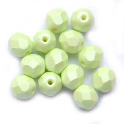 FG724 6mm Fondant Eau de Nil Facet