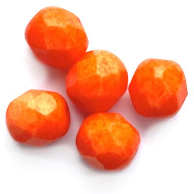 FG739 6mm Terra Orange Facet