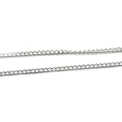 FN358 Silver Curb Chain Link Size 3x2mm