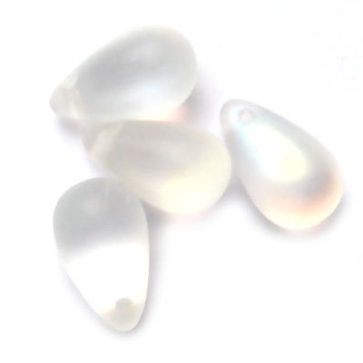 GL1011 10x6mm Frost Crystal AB Drop