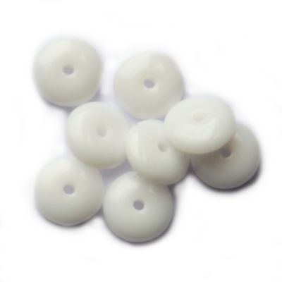 GL3004 6mm White centre hole disc