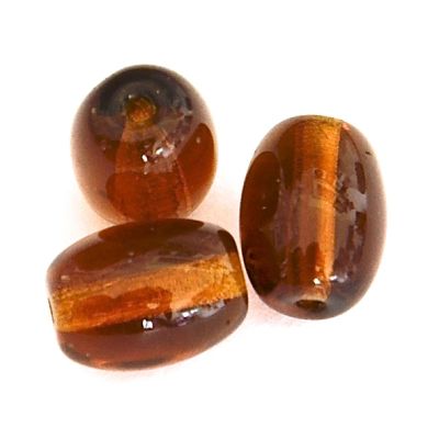 GL3013 8x5mm Brown Oval