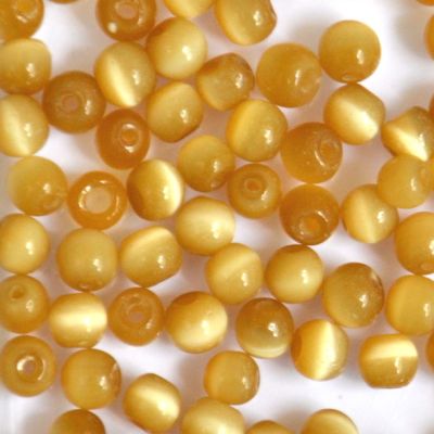 GL5674 Coffee Cats Eye Rounds