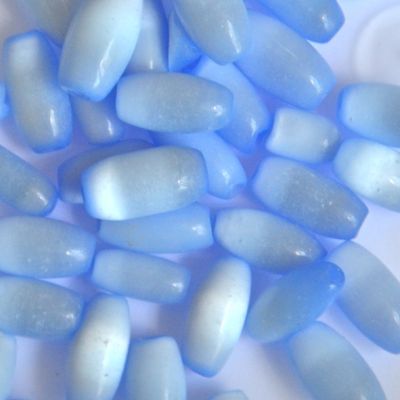 GL5684 Mid Blue Cats Eye Ovals