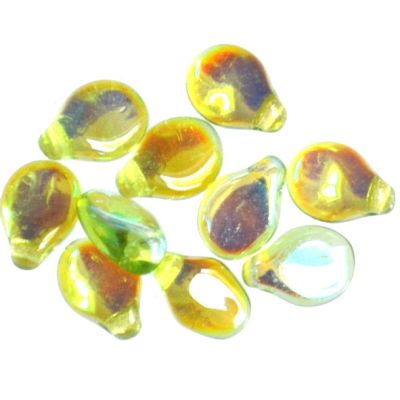 GL5709 Olive AB Pip Beads