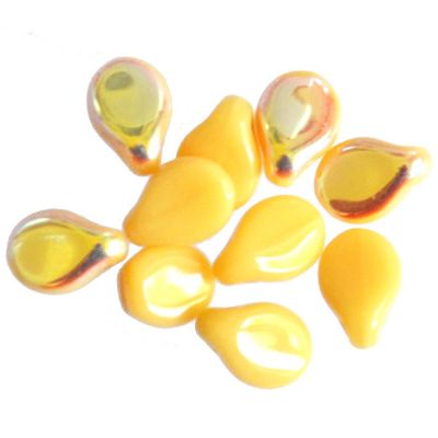 GL5710 Cream AB Pip Beads