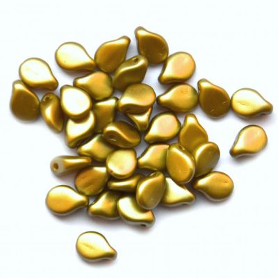 GL5729 Olive Pearl Pip Beads