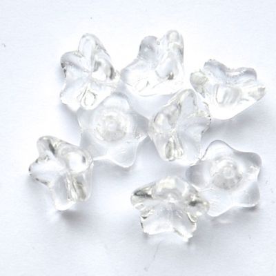 GL5819 10mm Clear Bluebell Flower