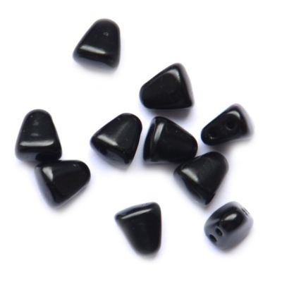 GL6272 Black Matubo Nib-Bit Bead