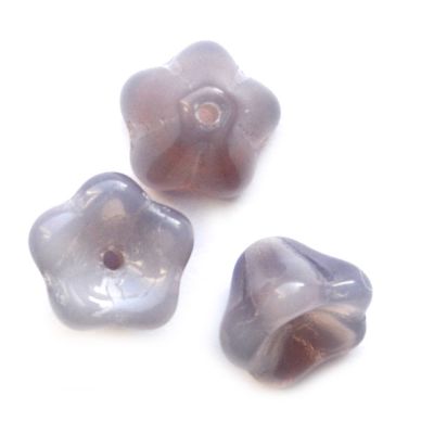 GL6723 8mm Lavender Trumpet Flower