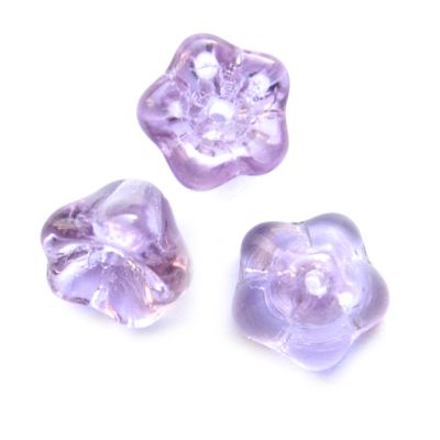 GL6725 8mm Mauve Trumpet Flower