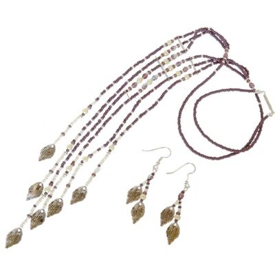 Martha Necklace and Earrings Pattern