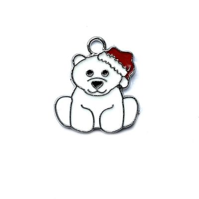 MB1004 Christmas Polar Bear Charm