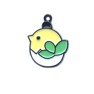 MB1066 Cute Chick in Egg Charm