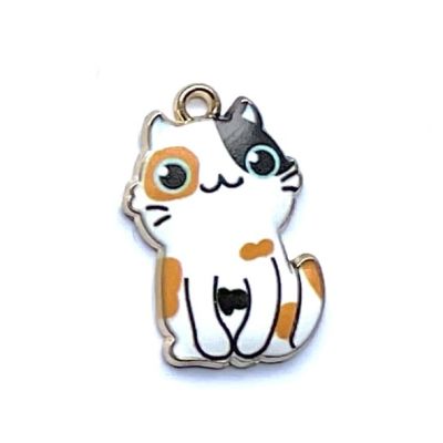 MB1084 Cheeky Patch Cat Pendant