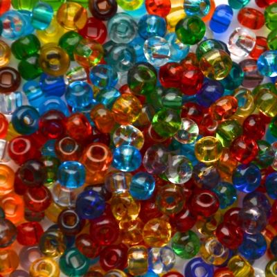 MX267 5mm Trans Jewel Pony Beads