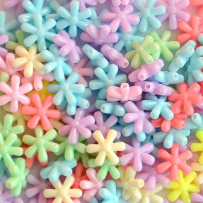 PB192 14mm Flower Bead mixed 100