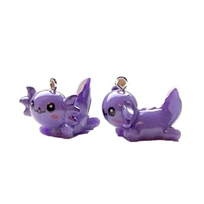 PB380 Purple Axolotl Charm
