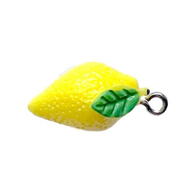 PB432 Lemon and Leaf Pendant