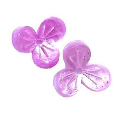 PB435 Pink Three Petal Blossom Flower