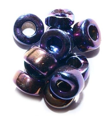 GL3334 6mm Blue Scarab Donuts (5ml bag)