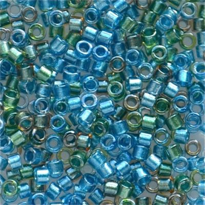 DB0985 Ld Green/Blue Mix Delica