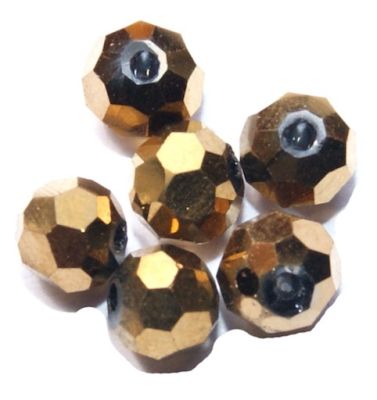 CCR417 4mm Full Aurum Cut Crystal Round