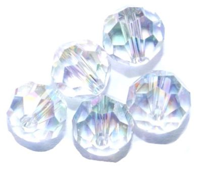 CCR602 6mm Cut Crystal AB Round