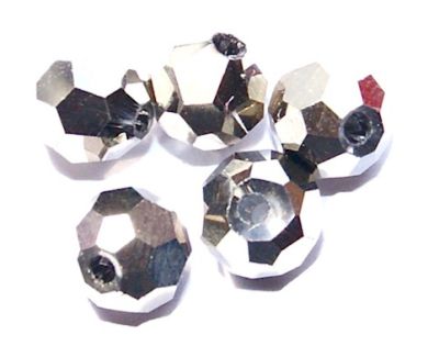 CCR618 6mm Full Argentum Cut Crystal Round