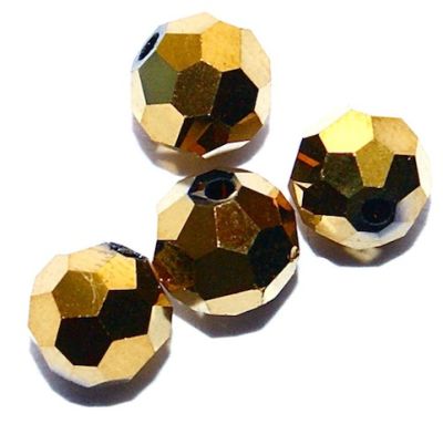 CCR817 8mm Full Aurum Cut Crystal Round