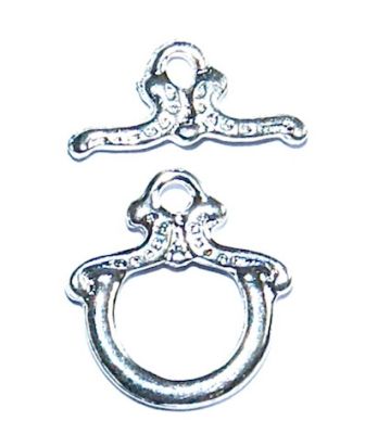 MBx858 10mm Traditional Silver Toggle