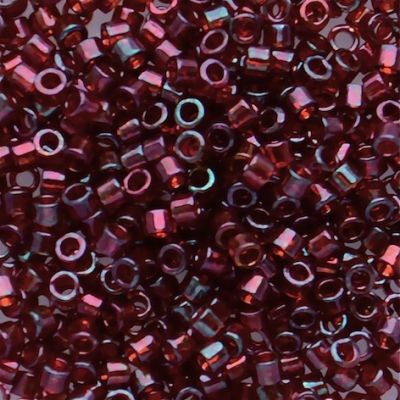 DB0105 Gold Dark Red Transparent Lustre Delica