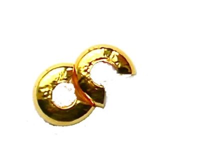 FN307 Gold 3mm Crimp Cover