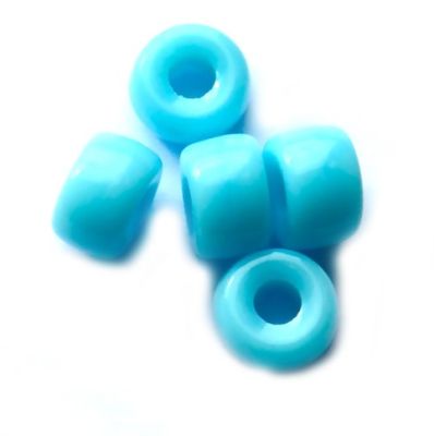 GL3356 Pale Turquoise Crow Bead