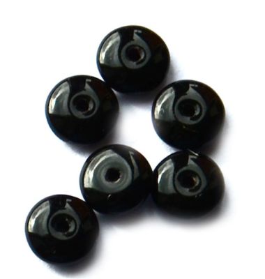 GL2999 6mm Black centre hole disc