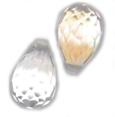CC0971 13x8mm Crystal AB Drop