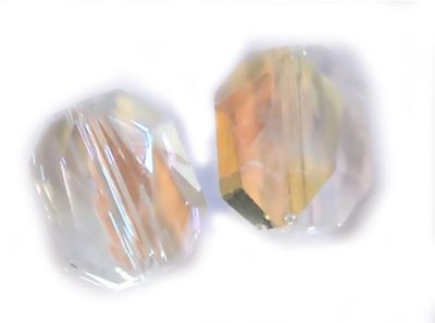 CC1040 10x12mm Cut Crystal AB Rectangle