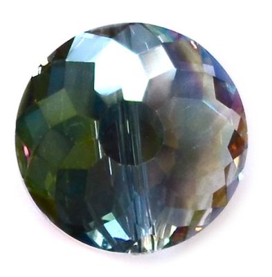 CC1096 18mm Tequila Sunrise Cut Crystal Cushioned Disc